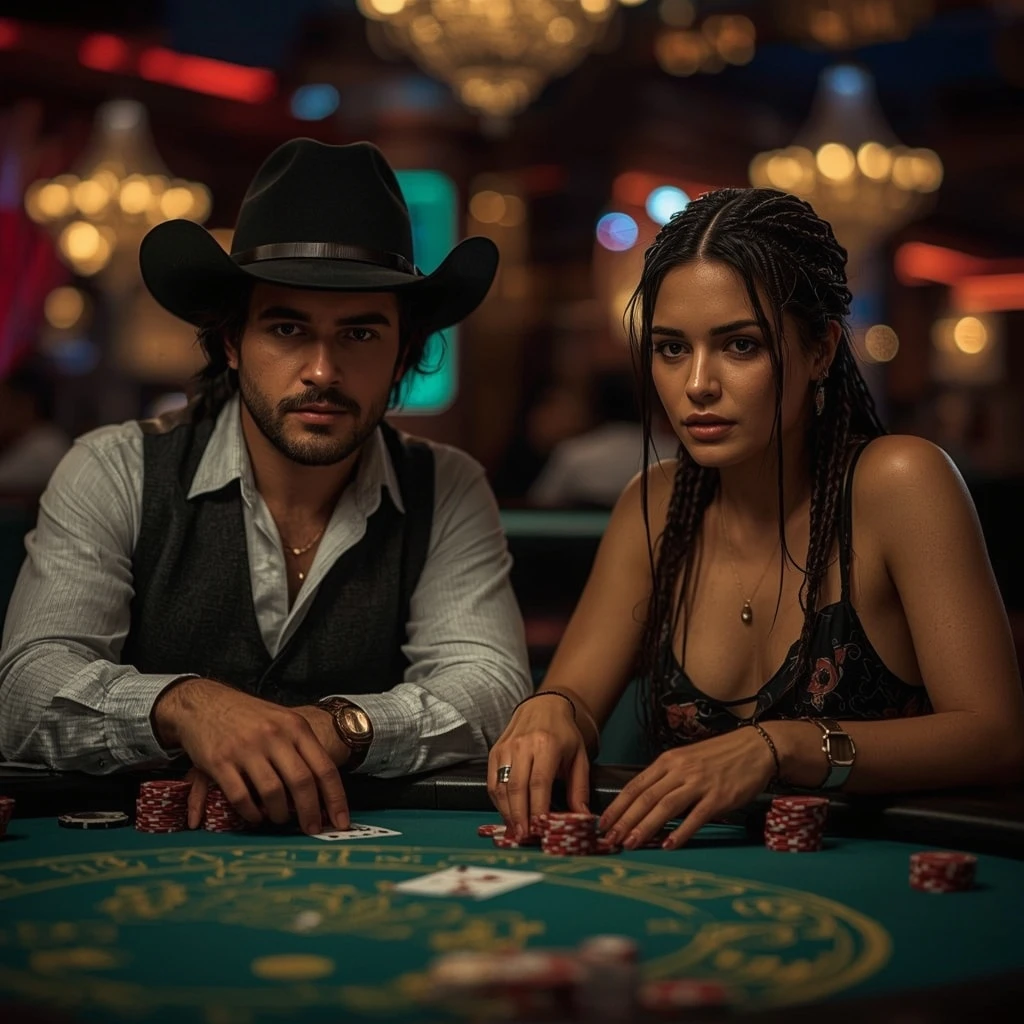 photo de deux joueurs de poker Bob Casino